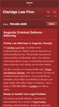 Mobile Screenshot of claridgelawfirm.com